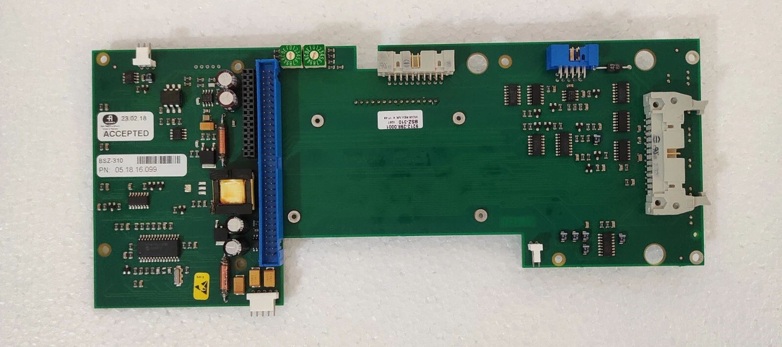 AUTRONICA BSZ-310 OPERATION BOARD 9212-298.0001